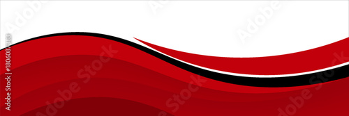 Free Download Vector red line background curve element with white space for text and message design, overlapping layers, vector - GFXLoad