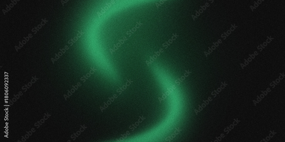 Fototapeta premium Teal abstract background, dark grained black teal background, noise texture futuristic poster header wallpaper banner design