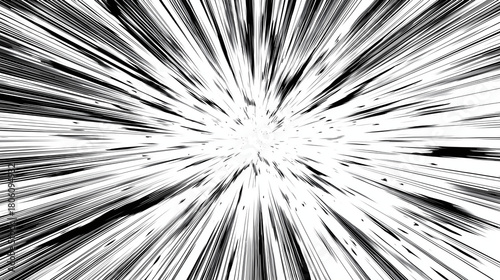 Manga style speed line background art for dynamic comic scenes, action packed designs, energetic illustrations, and motion filled graphics.