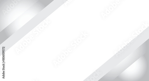 Abstract white background template with a corner curl for your blank document design