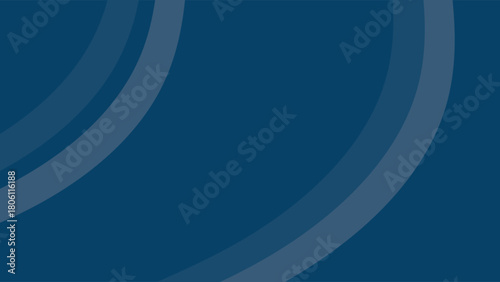 Abstract blue background design with flowing lines, waves, and a smooth gradient texture