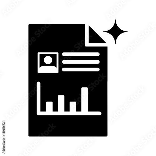 AI personal finance advisor flat icon wealth planning
