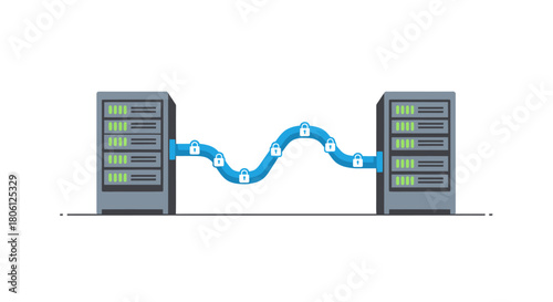 Secure data transfer between servers with robust encryption for ultimate protection, ensuring business continuity and customer trust in a connected world.