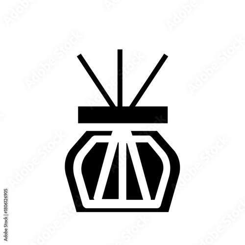 silhouette of aromatherapy method for heal