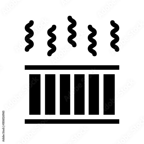 hydrotherapy method glyph icon vector