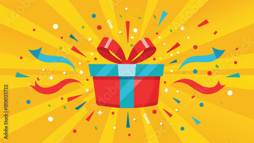 colorful Japanese birthday card featuring traditional motifs and a cheerful birthday message in elegant calligraphy..eps