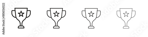 Tournament icon. Simple graphic element set
