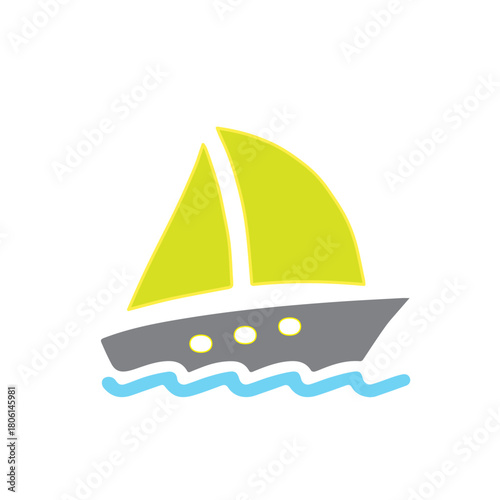 Boat Sailing on the Water