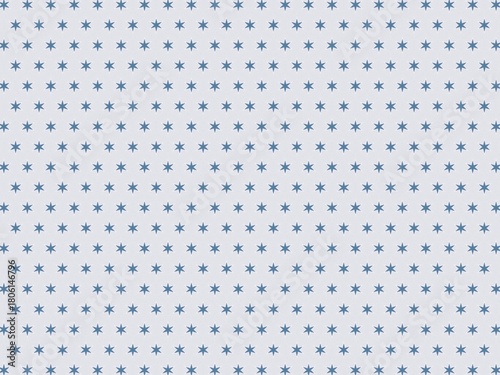 Blue star pattern on a light gray, repeating background.