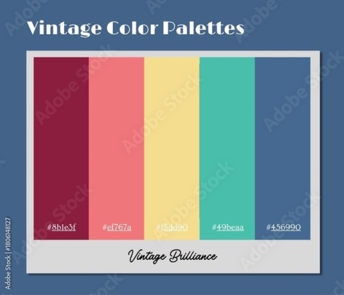 This narrative-rich vintage color palette helps amplify emotional depth within lifestyle visual campaigns.