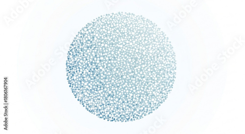 A mesmerizing array of shimmering particles gracefully converging to form a captivating circular pattern, isolated on