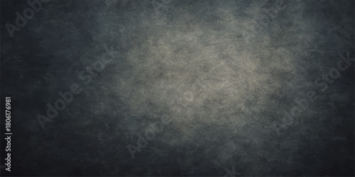 Dark blue grunge wall texture background, old vintage chalkboard surface design