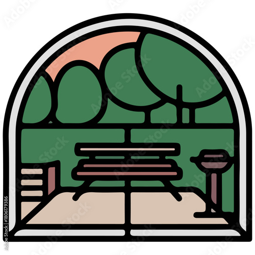 Summer Picnic Outdoors: Park, Grill & Relaxing Leisure