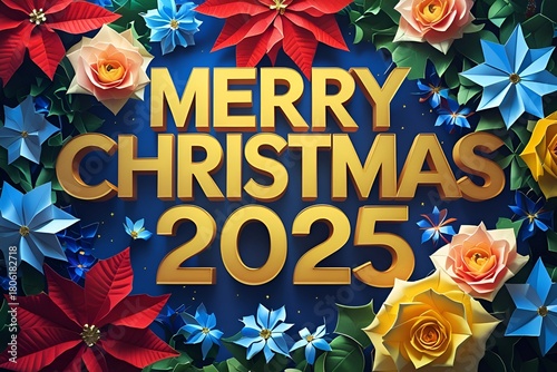 Merry Christmas 2025 Banner