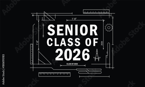 senior class of 2026 t shirt design