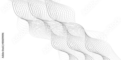 Closeup hand drawn sketch of a man in gray fabric with curve and line details vector art design