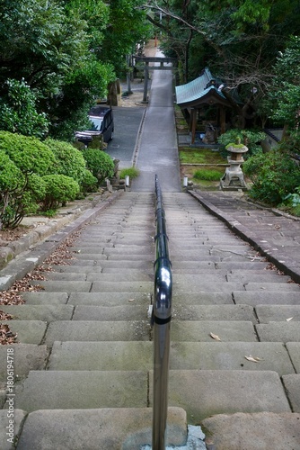 城山稲荷神社・拝殿（島根県・松江市）