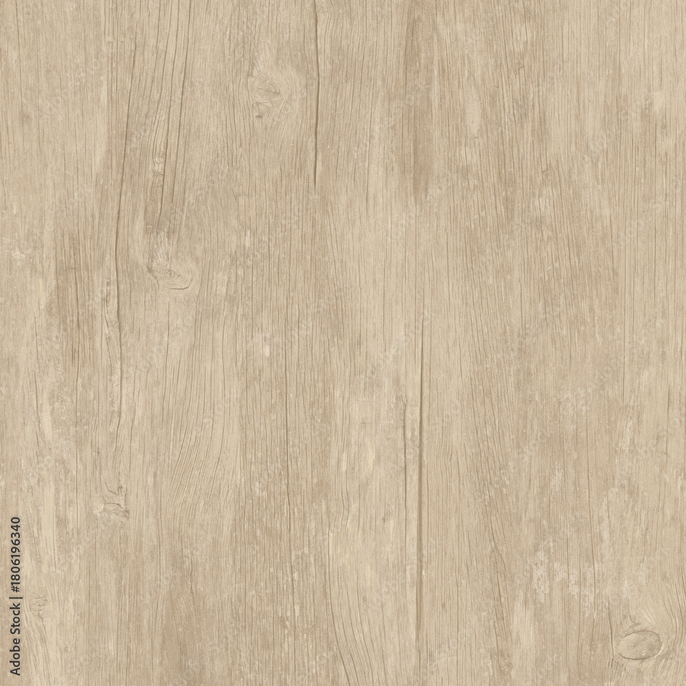 Naklejka premium Light Beige Vertical Wood Grain Seamless Texture