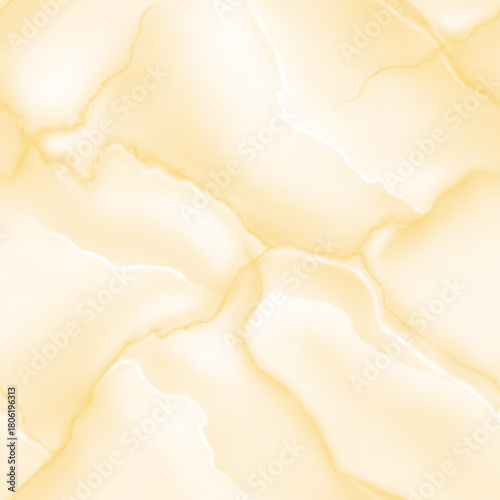 Fotografija Light Yellow Marble or Onyx Stone Seamless Texture Background