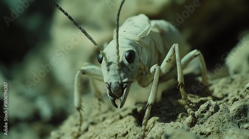 Une vice blanche mange ant du foin end saithe