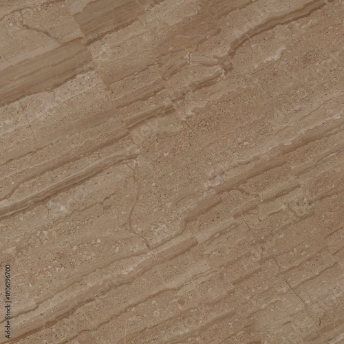 Tapeta Warm Brown Travertine Marble Diagonal Vein Texture