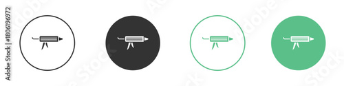 Caulk gun icon for web design, templates, infographics and more
