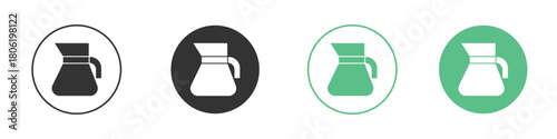 Coffee pot icon for web design, templates, infographics and more