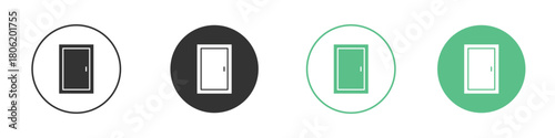 Door icon for web design, templates, infographics and more