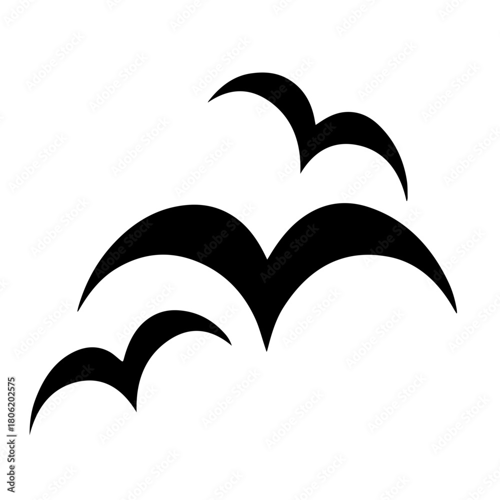 Fototapeta premium Birds Silhouette