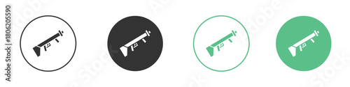 Grenade Launcher icon for web design, templates, infographics and more