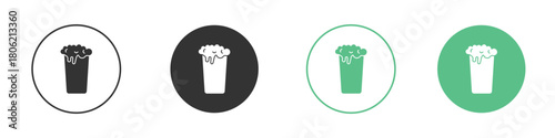 Pint of beer icon for web design, templates, infographics and more