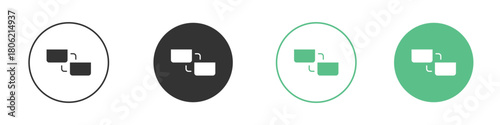 Replacement icon for web design, templates, infographics and more