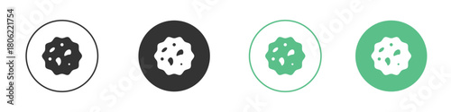 White blood cell icon for web design, templates, infographics and more