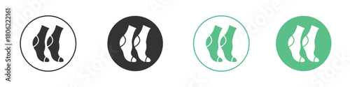 Women socks icon for web design, templates, infographics and more