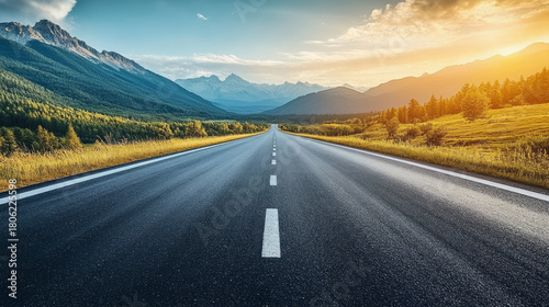 Outdoor highway car advertisement background image
