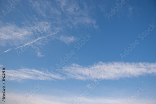 Clouds come in various shapes.