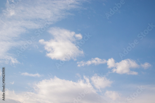 Clouds come in various shapes.