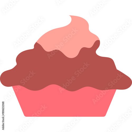 Cupcake Mother's Day Illustration 