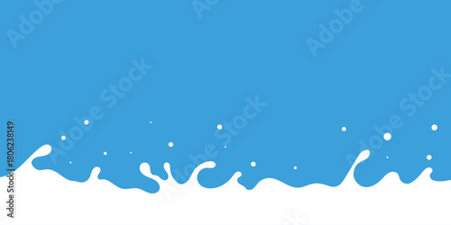 milk wave background, yogurt splash