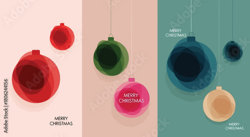 Holiday Ornament Collection Festive Christmas Baubles and Decorative Hangings, Winter Celebration