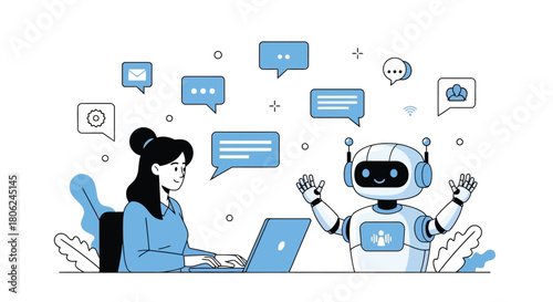 AI Assistant Collaboration Enhancing Productivity and Streamlining Communication in Modern Workspaces