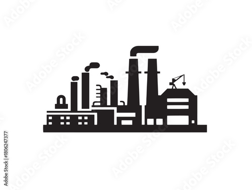 Nice industry icon vector illustration for beautiful and elegant business projects