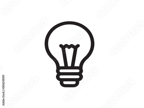 Elegant innovation icon vector illustration with a simple and gorgeous design symbol