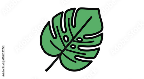 green caterpillar on a white background