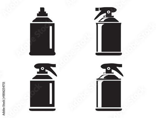 Elegant spray paint icon vector illustration for beautiful graffiti and creative concepts