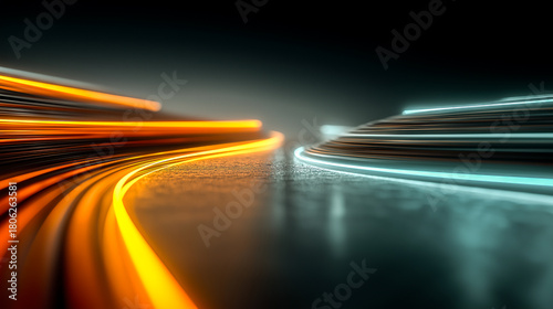 Fototapeta Naklejka Na Ścianę i Meble -  abstract colorful wave background