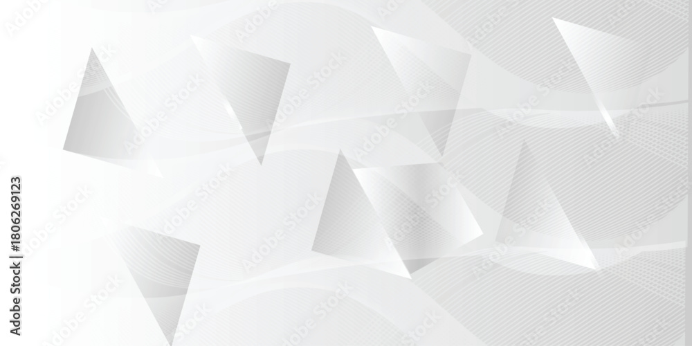 Fototapeta premium abstract honeycomb mosaic white background, group of hexagons are arranged in rows, abstract geometric white texture background