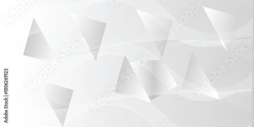 abstract honeycomb mosaic white background, group of hexagons are arranged in rows, abstract geometric white texture background