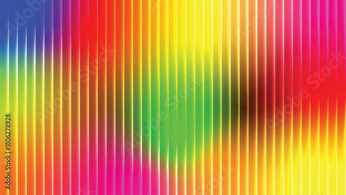 Vibrant Rainbow Vertical Stripes Gradient Abstract Colorful Background with Luminous Effect