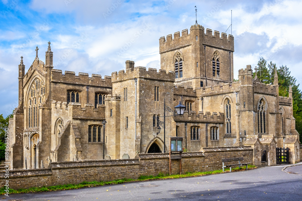 Fototapeta premium Edington Priory Church. Wiltshire, England